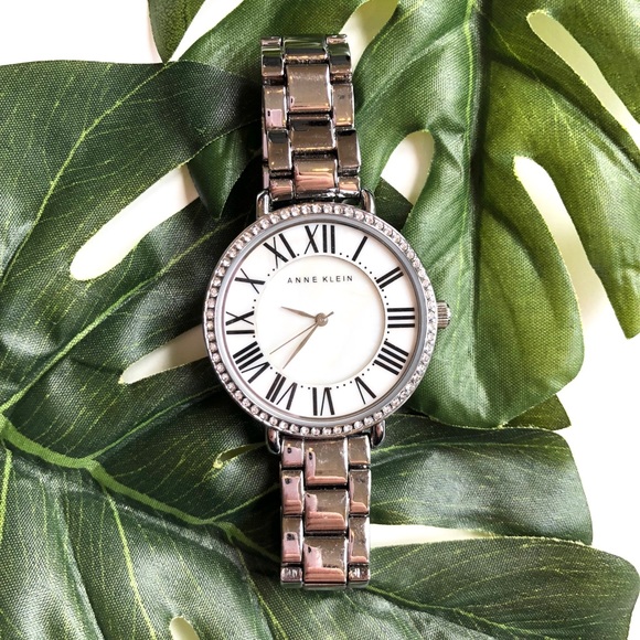 Anne Klein Accessories - Anne Klein Chain-Linked Silver Watch